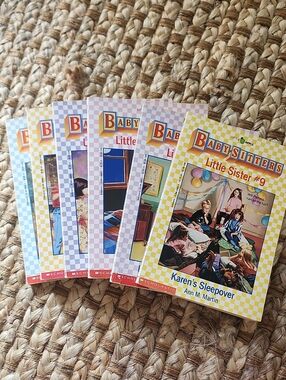 Babysitters Club Little Sisters Vintage Books - Set Of 6